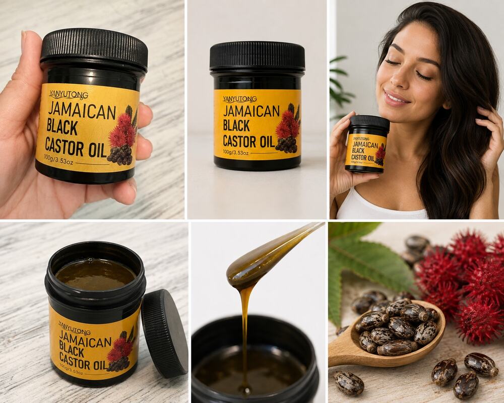 YANYUTONG Jamaican Black Castor Oil – Hair & Scalp Moisturizer 3.53 oz